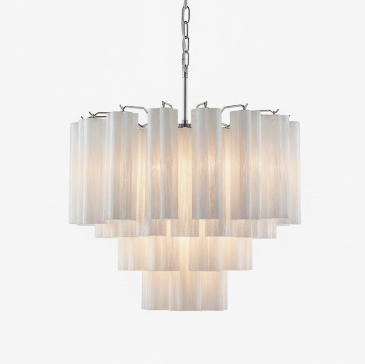 Stratum Ripple Chandelier-Neutral Decor