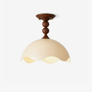 Liora Scallop Ceiling Light-Neutral Decor