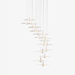 Crane Flock Pendant Light-Neutral Decor