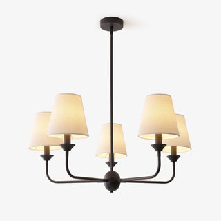 Zesorel Lustre en Tissu Industriel Vintage
