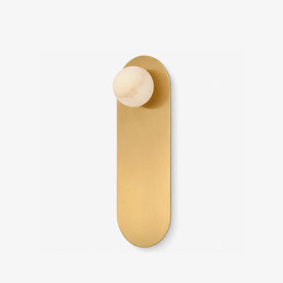 Sasso Spanish Alabaster Wall Sconce-Neutral Decor