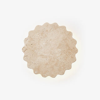 Luna Scallop Wall Lamp-Neutral Decor