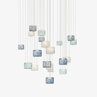 Crystal Pixels Customize Chandelier-Neutral Decor