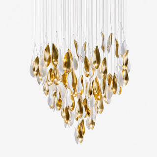 Petalia Cascade Chandelier-Neutral Decor