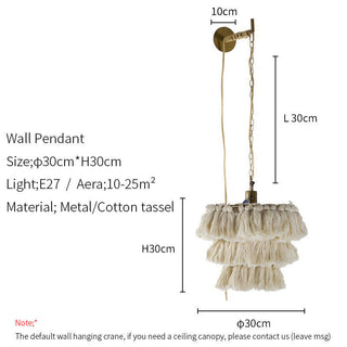 Ritta Suspension Nuage Retro, Metal/Tissu, Rose/Beige/Violet, Salon