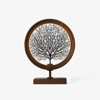 Stella Modern Wood Table Lamp-Neutral Decor