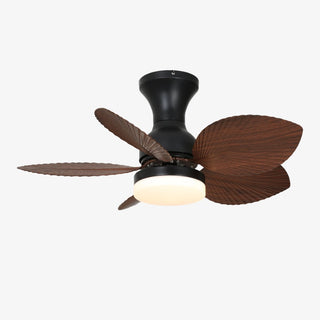 Plafonnier Ventilateur Florence en Bois Vintage