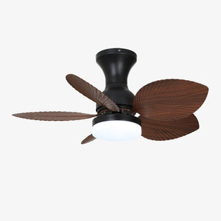Plafonnier Ventilateur Florence en Bois Vintage