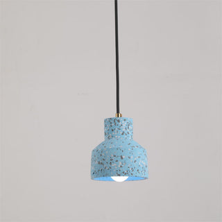 Lostel Suspension Rond Décor Nordique. Métal/Ciment. 4 Couleur. Salon-Luire