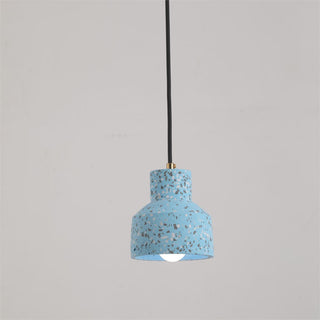 Lostel Suspension Rond Décor Nordique. Métal/Ciment. 4 Couleur. Salon-Luire