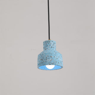 Lostel Suspension Rond Décor Nordique. Métal/Ciment. 4 Couleur. Salon-Luire