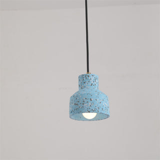Lostel Suspension Rond Décor Nordique. Métal/Ciment. 4 Couleur. Salon-Luire