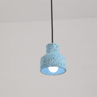 Lostel Suspension Rond Décor Nordique. Métal/Ciment. 4 Couleur. Salon-Luire