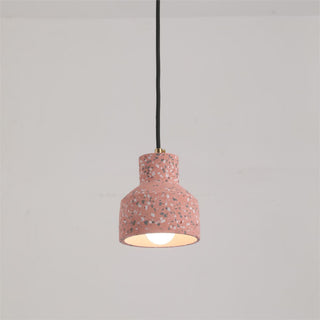 Lostel Suspension Rond Décor Nordique. Métal/Ciment. 4 Couleur. Salon-Luire