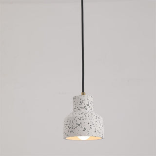 Lostel Suspension Rond Décor Nordique. Métal/Ciment. 4 Couleur. Salon-Luire