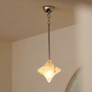 Prismatic Star Pendant Lamp-Neutral Decor