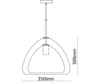 Calyrance Suspension Lampe de Luxe