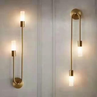 Revelor Applique Murale Moderne à 2 Lumières Pour Bedeside Or Chambre-Luire