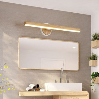 Muto Simple Applique Murale Rectangulaire Moderne LED Bois/Métal Bois Chambre/Salon