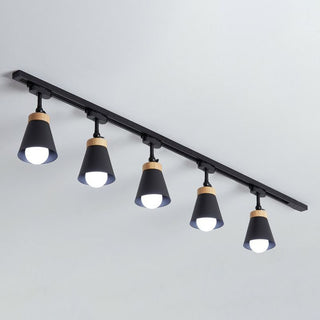 Aim Moderne LED Plafonnier Noir/Blanc Métal Chambre à coucher