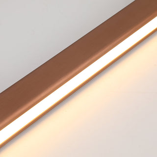 Xorin Suspension Linéaire Moderne Noir/Marron Salon-Luire