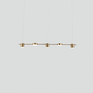 Arisha Modern LED Suspension Or Noir Métal Salon Chambre à Coucher