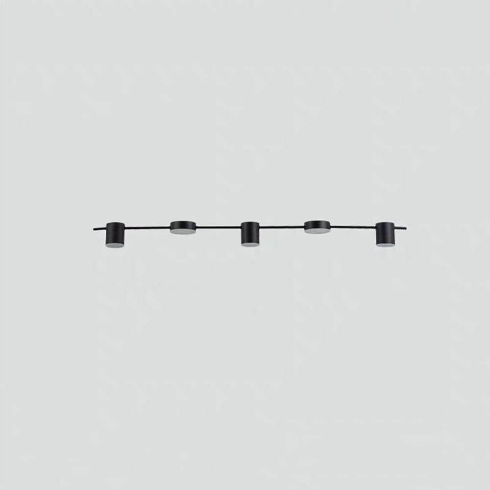 Arisha Modern LED Suspension Or Noir Métal Salon Chambre à Coucher