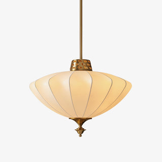 Ortalara Suspension Vintage Élégante en Soie Fleurie