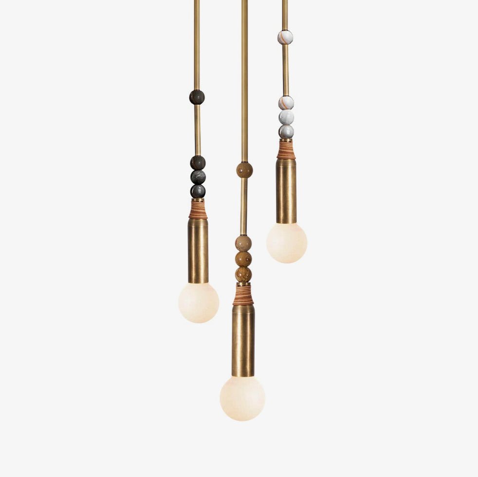 Eldessa Suspension Moderne Minimaliste en Marbre