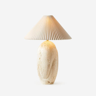 Eursolir Travertine Table Lamp-Neutral Decor