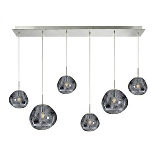Multi Lava Round Pendant Lamp-Neutral Decor