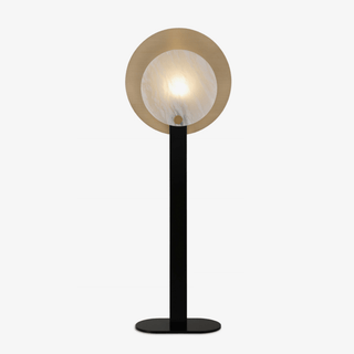 Mosaic Elegance Alabaster Floor Lamp-Neutral Decor
