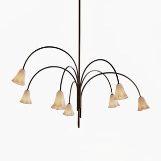 Aurora Lustre Floraison Pétale Verre Bras