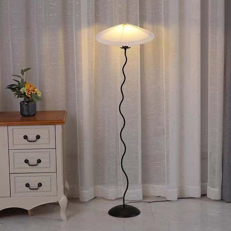 Ritta Moderne LED Lampadaire Métal Chambre/Salon Rouge Orange Blanc