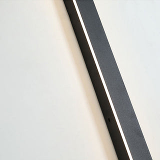 Nazen Applique Murale Extérieur LED Étanche Minimaliste Métal Cour-Luire
