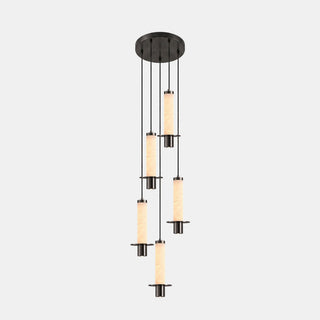 Eirenelia Suspension en Albâtre Cylindrique