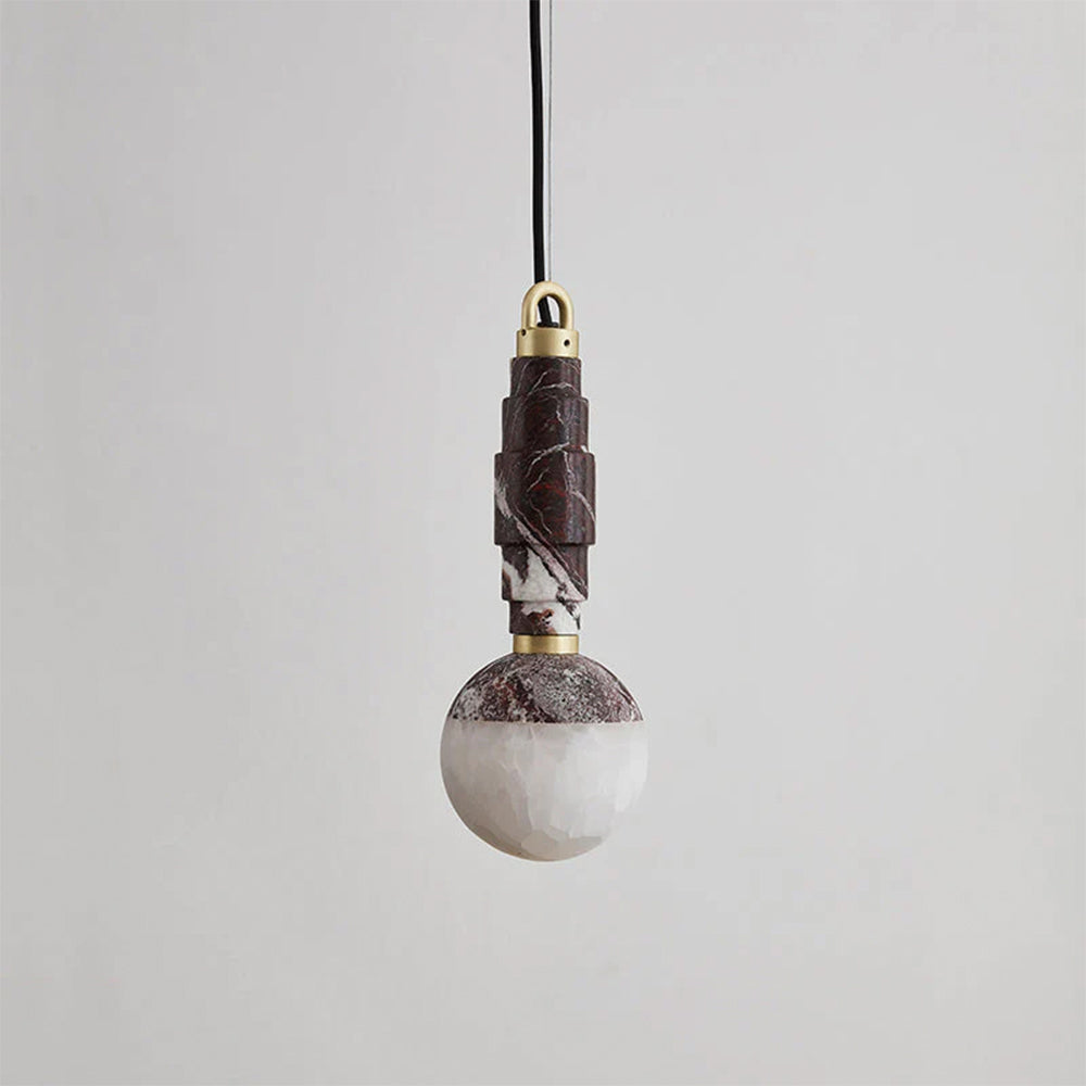 Vevinir Suspension Marbre Albâtre Minimaliste Moderne