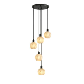 Mian Alabaster Pendant Lamp-Neutral Decor