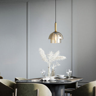 Valentina Moderne Métal Verre Suspension Salon Chambre à Coucher