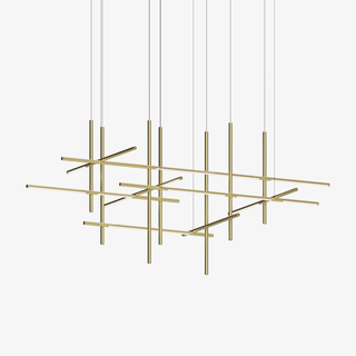 Geometric Linear Pendant Lamp-Neutral Decor