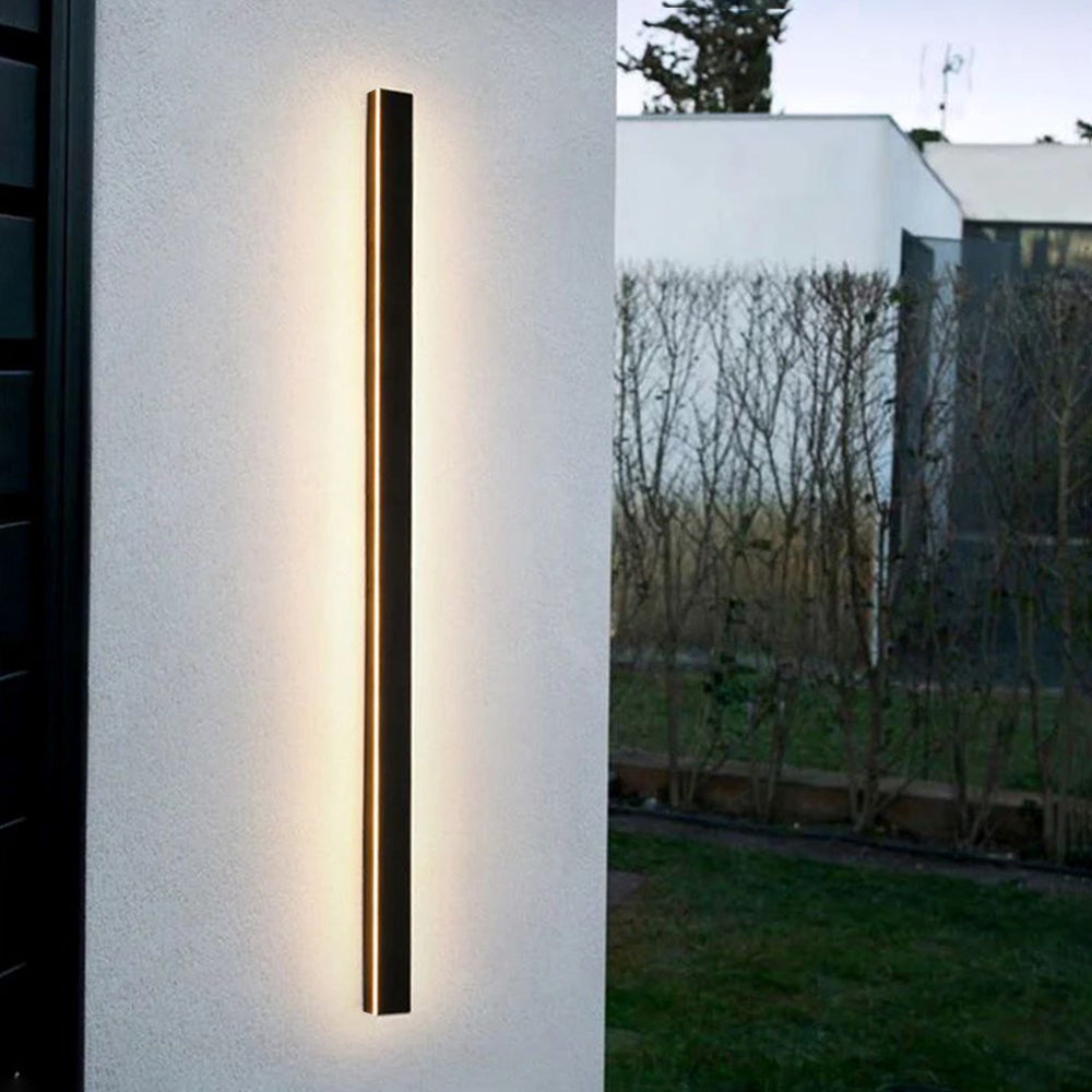 Nazen Applique Murale Extérieur LED Étanche Minimaliste Métal Cour-Cielum