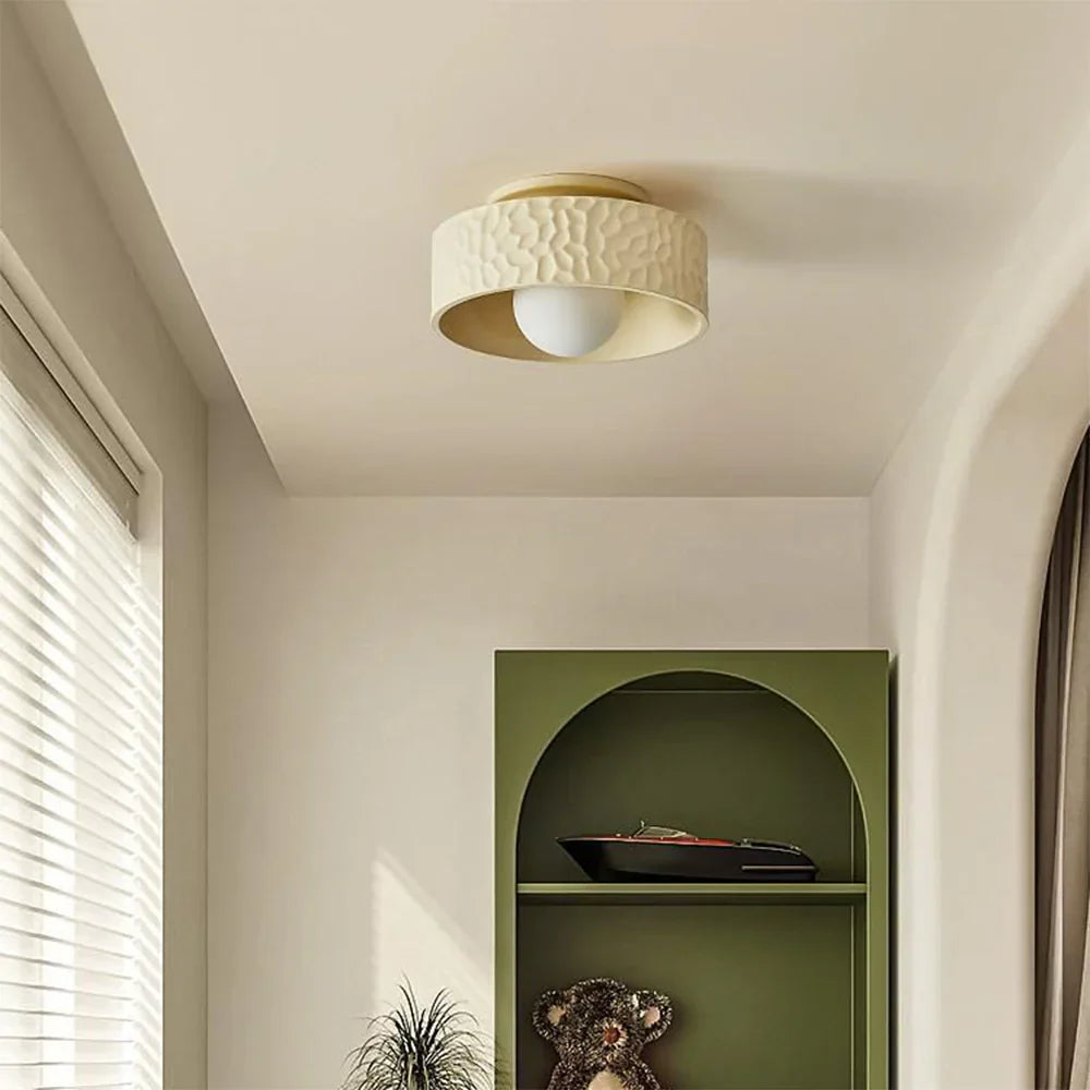 Arisha Moderne LED Plafonnier Verre Chambre à Coucher Salon