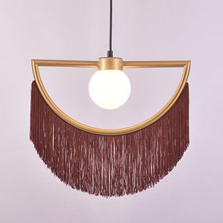 Aria Design Suspension Jaune/Vert/Rose/Café Métal/Tissu Chambre à coucher