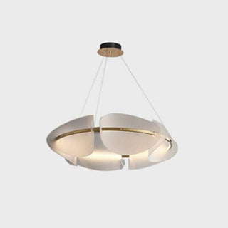 Arisha Suspension Ronde Moderne, Métal/Acrylique, Couleur Variable, Salon/Chambre à Coucher