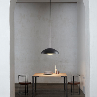 Valentina Suspension Moderne Minimaliste Blanc Métal Salle à Manger