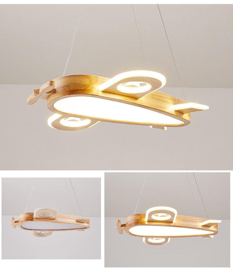 Aria  Luminaire Suspension en Forme d'avion, Chambre d'enfant