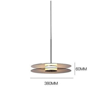 Luminaires Suspension LED Moderne Bronze Verre Salle à manger/Salon