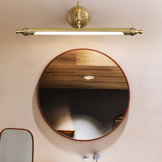 Ray Moderne LED Applique Murale à Miroir Vintage Métal/Acrylique Or Salle de Bain