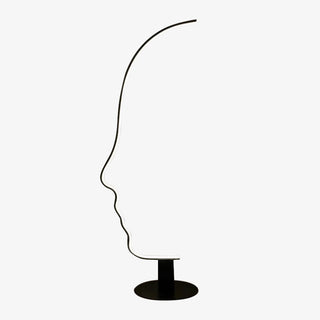 Ray Lampe sur pied Led visage de humain postmoderne pour la chambre