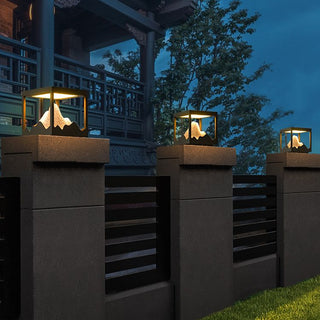 Ray Lampe de Poteau Solaire